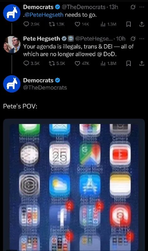 Pete Hegseth’s Overwhelmed POV