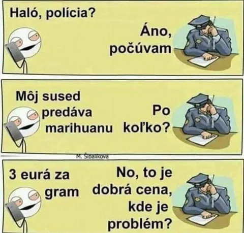 Tri eurá za gram