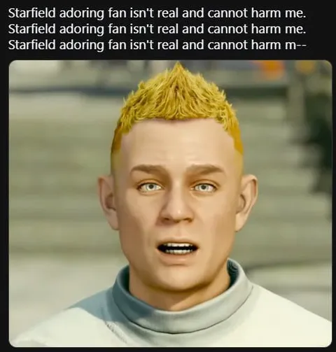 Starfield Adoring Fan Isn't Real