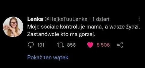 Moje socjale kontroluje mama