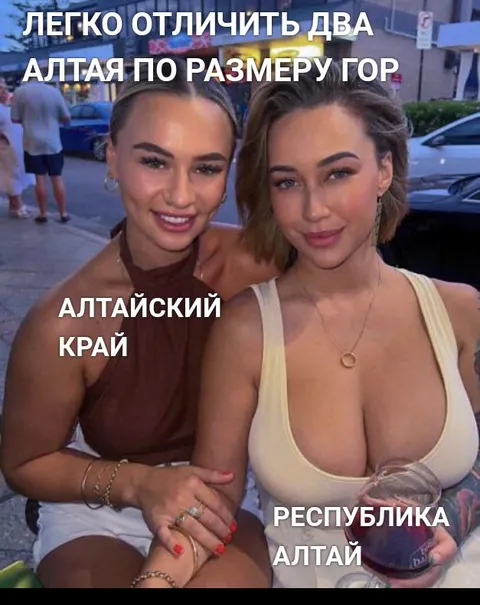 Два Алтая по размеру гор