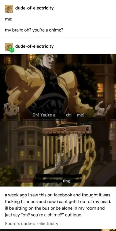 Oh? You're a Chime?
