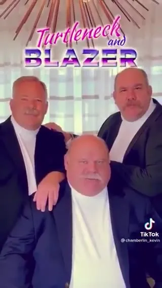 Turtleneck and Blazer Performance