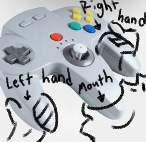 Game Controller Mouth Hands Meme