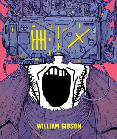 William Gibson Cyberpunk Face
