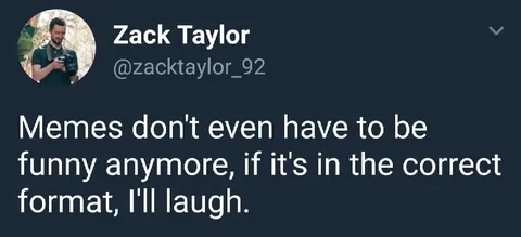 Correct Format Makes It Funny