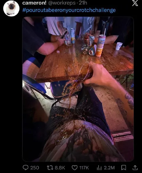 Pour Out a Beer Challenge