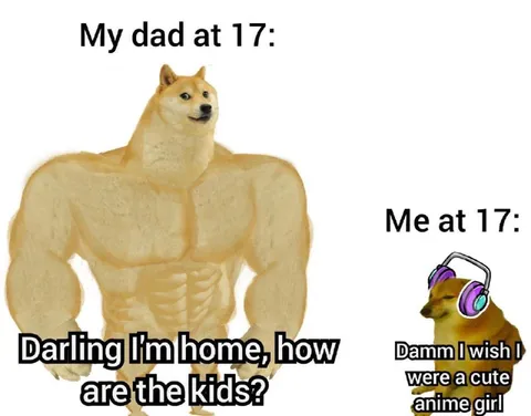 My Dad at 17 vs Me at 17