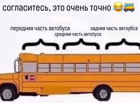 Очень точное описание автобуса