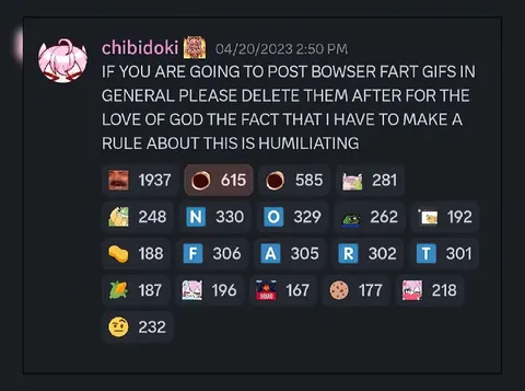 Bowser Fart GIF Rule