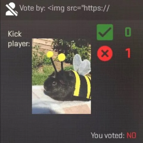 Vote No to Kick the Bee