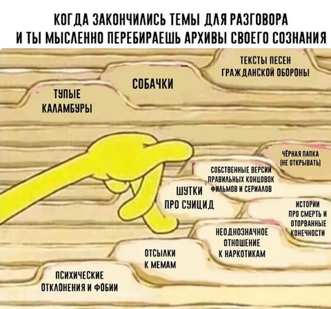 Архивы сознания для разговора