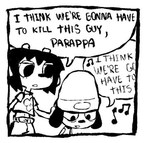 Parappa Has to Kill This Guy