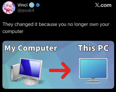 They Changed My Computer to This PC
