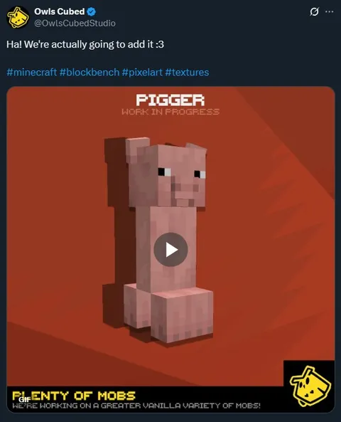 Pigger Work in Progress