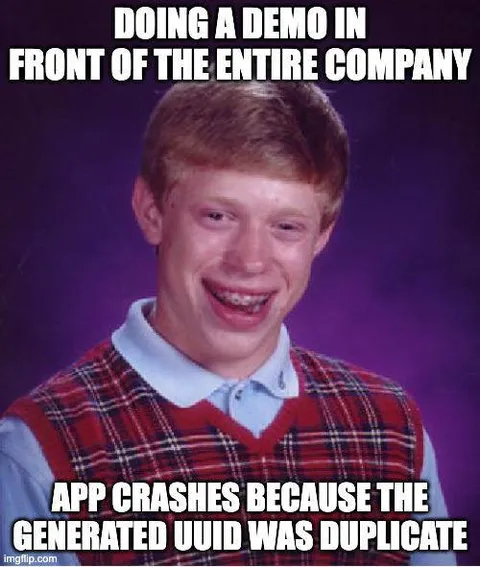 Demo Crashes in Front of Everyone