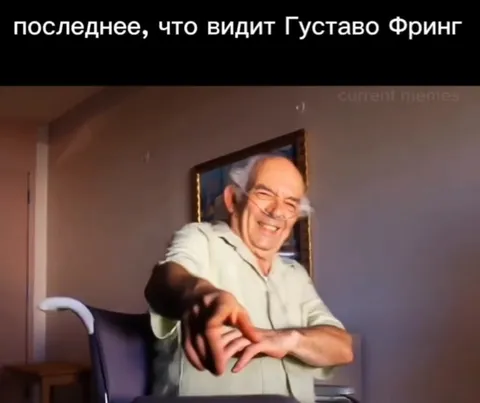 Последнее, что видит Густаво Фринг