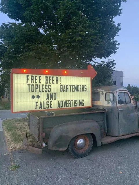 Free Beer and False Advertising