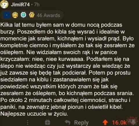 Kichnięcie podczas srania