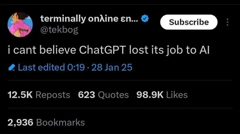 ChatGPT Loses Job to AI