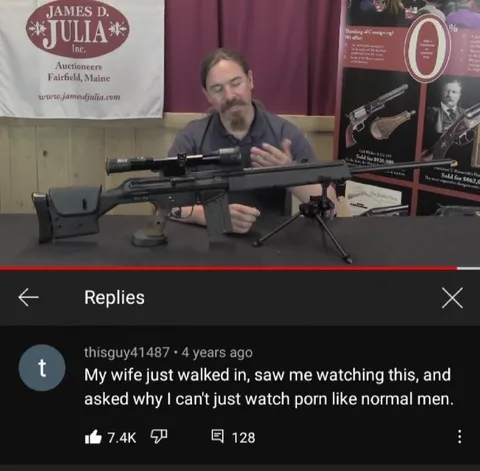 Watching Gun Videos Instead of Porn