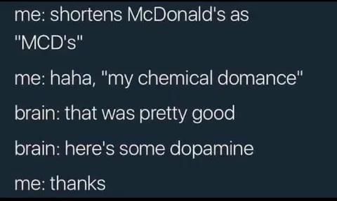 Shortening McDonald's and My Chemical Romance
