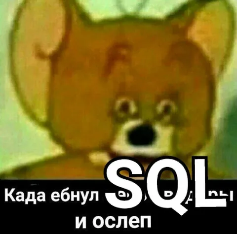 Када ебнул SQL и ослеп
