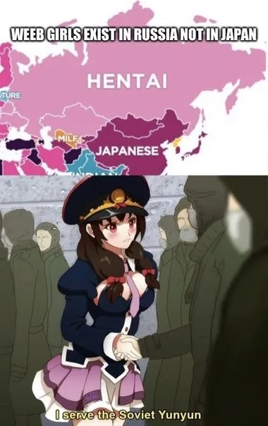 Soviet Yunyun serves Russia
