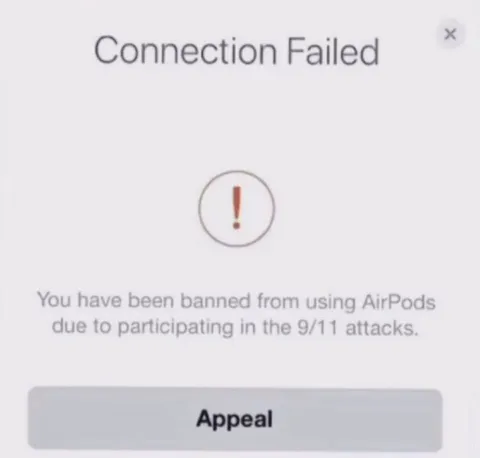 Banned from Using AirPods
