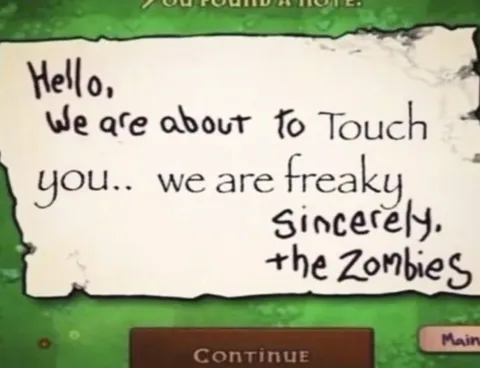 Zombies Are About to Touch You