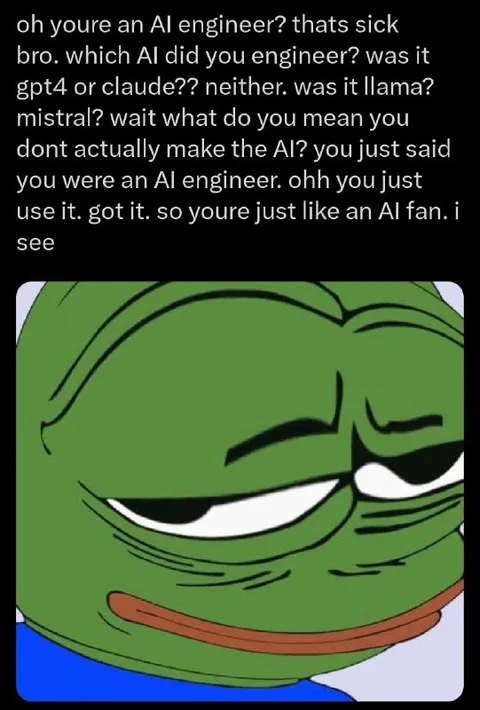 AI Engineer vs AI Fan