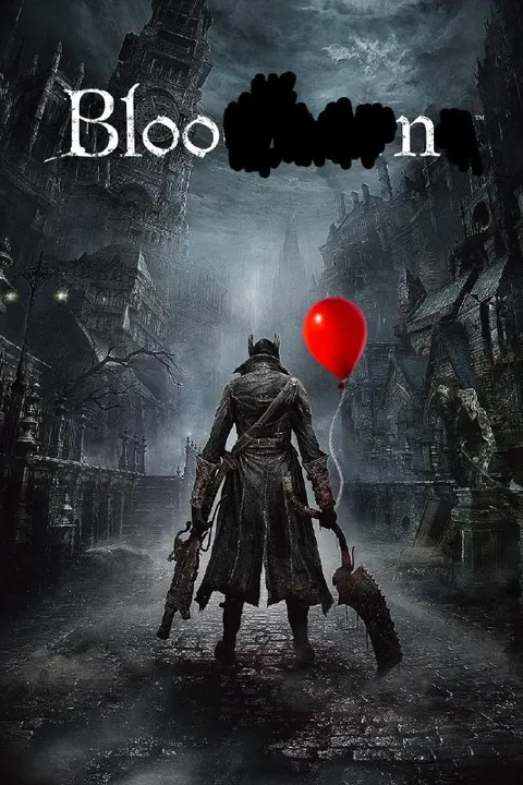 Bloodborne Hunter With Balloon
