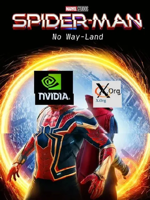 NVIDIA and X.Org No Way-Land