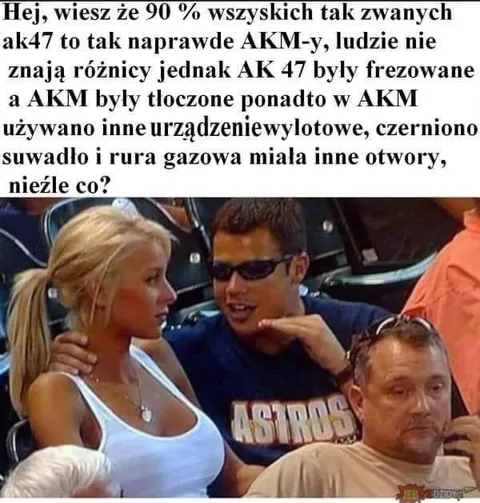 Ekspert od AKM-ów tłumaczy różnice