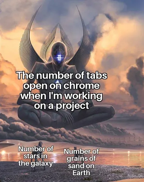 Infinite Chrome Tabs While Working