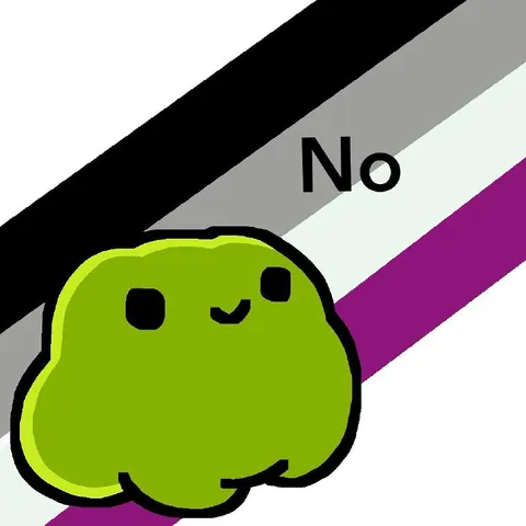 Green Blob Says No