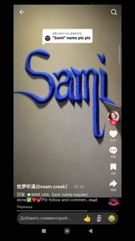 Sami превращается в шедевр