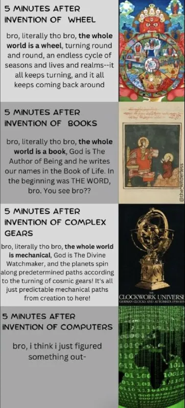 Five Minutes After Invention of Computers