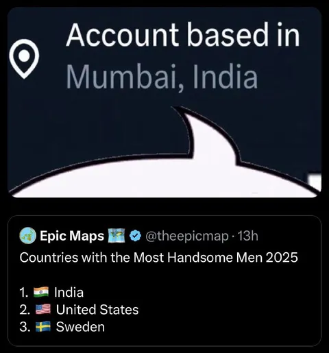 Handsome Men 2025 India Joke