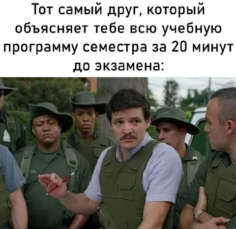 Друг объясняет всю программу