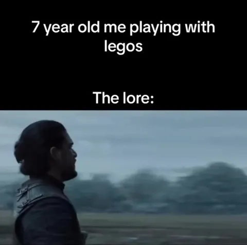 Seven-Year-Old Lego Lore