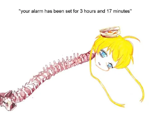 Alarm Set for Three Hours