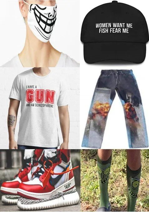 Women Want Me Fish Fear Me Outfit