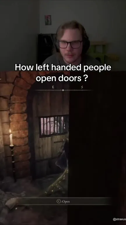 How Left-Handed People Open Doors