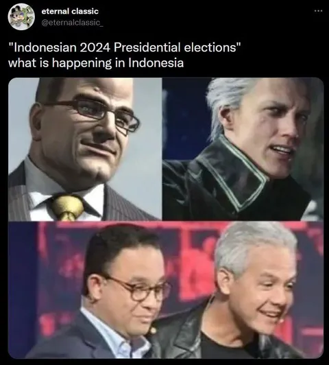 Indonesian 2024 Election Resemblance