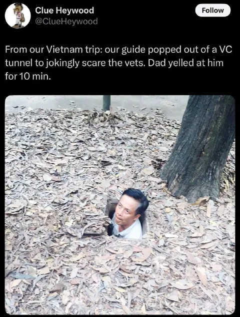 Vietnam Tunnel Guide Scare