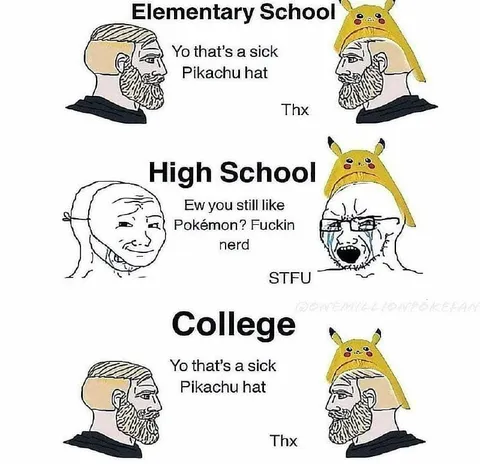 Elementary School Pikachu Hat
