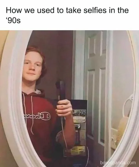How We Took Selfies in the 90s