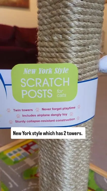 New York Style Cat Scratch Towers