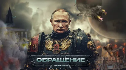 Обращение президента в броне